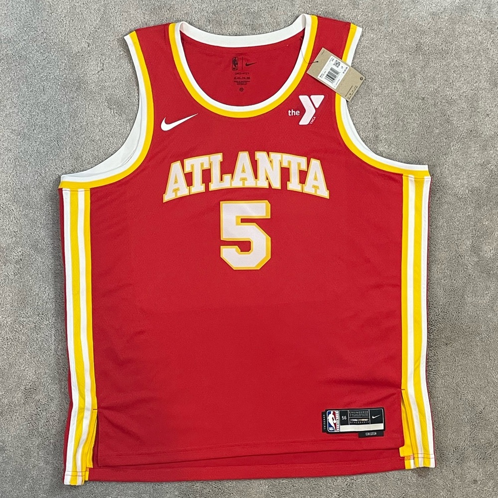 Men’s Nike Atlanta Hawks NBA Jersey Red Size 2XL